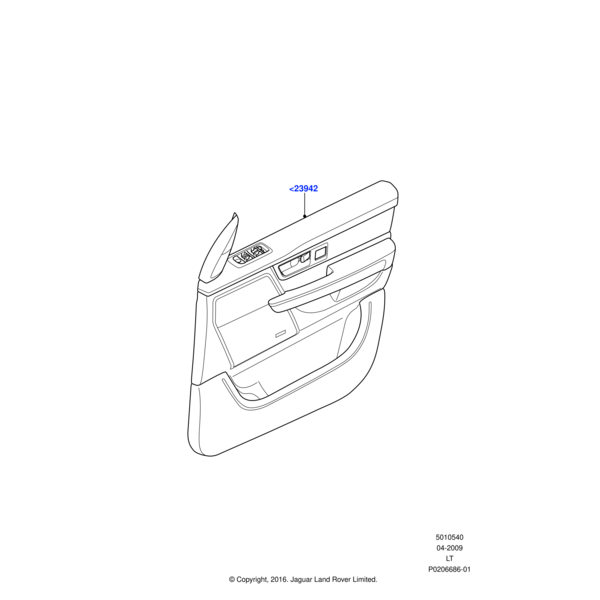 Land Rover Panel - Door Trim