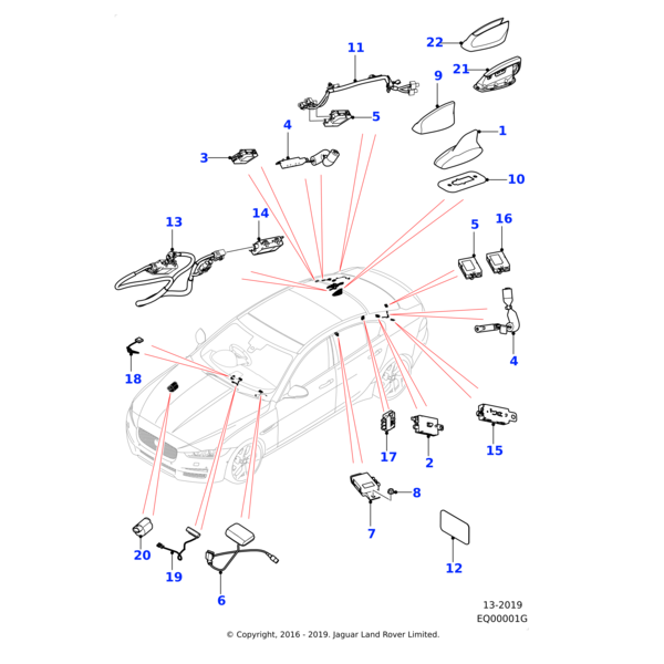 T4N15306 - Jaguar Television harness