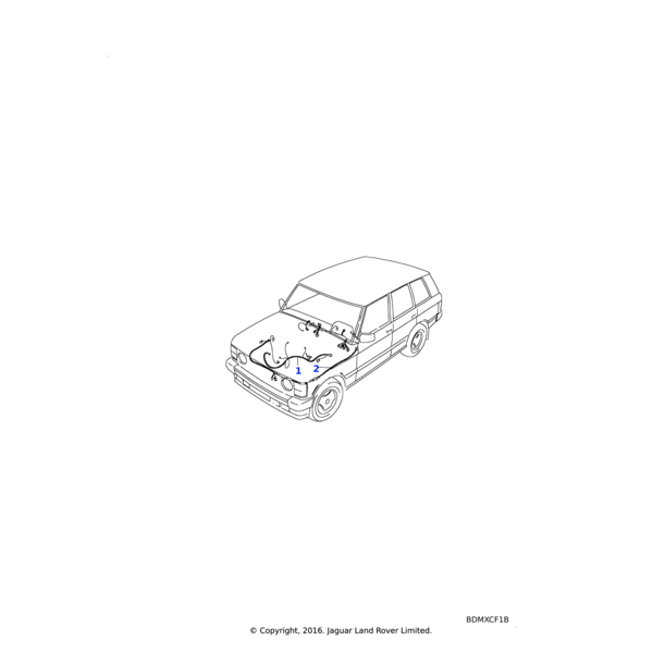 Land Rover Harness Engine