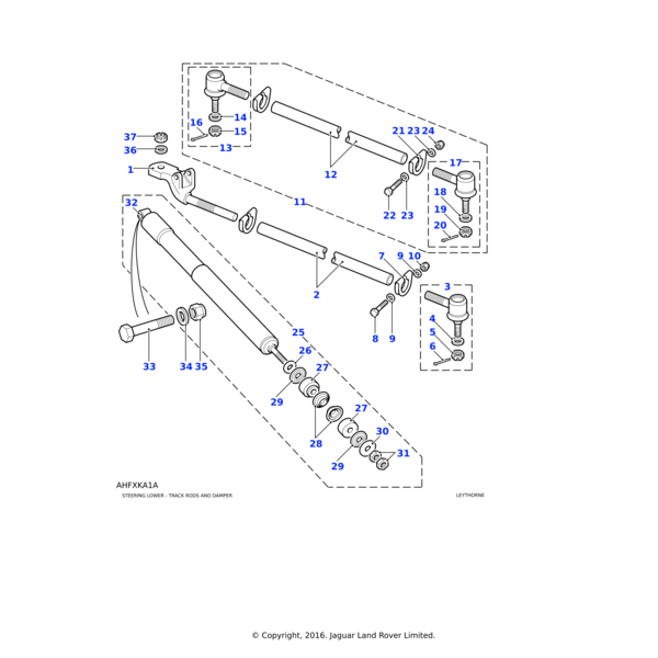 Land Rover Washer-rubber