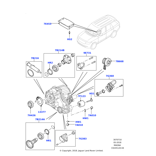 Land Rover Sensor