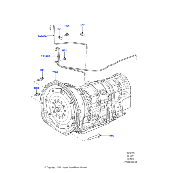Land Rover Tube - Breather