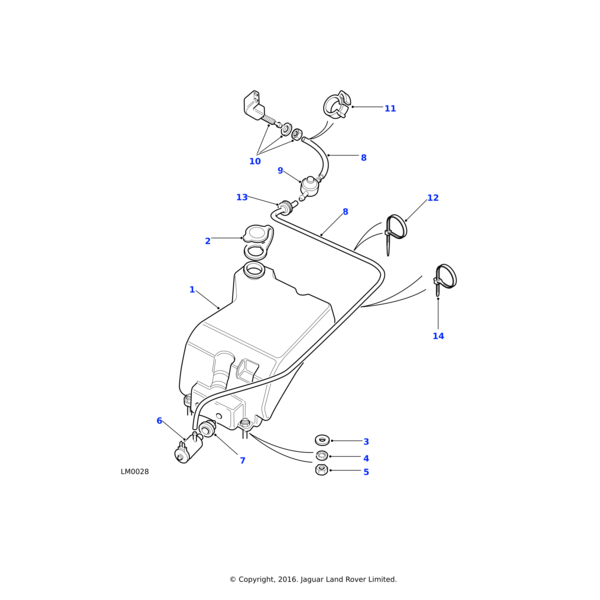 Land Rover Grommet