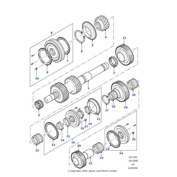 Land Rover Circlip