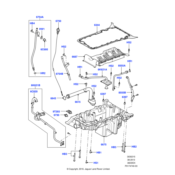 Land Rover Tube - Oil Level Indicator
