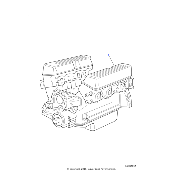 Land Rover Engine unit-stripped