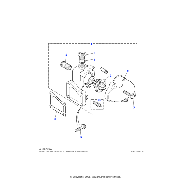 Land Rover Sensor-Temperature