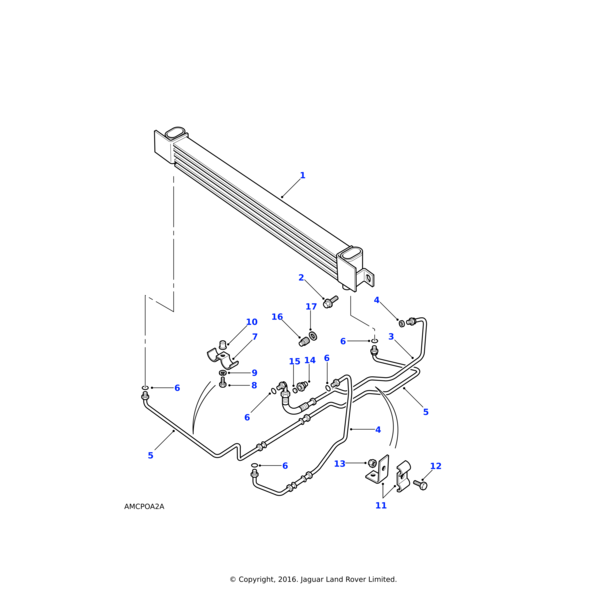 Land Rover Switch-transmission oil cooler temperature