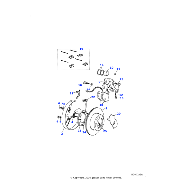 Land Rover Shim