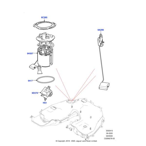 LR117476 - Land Rover Dichtring