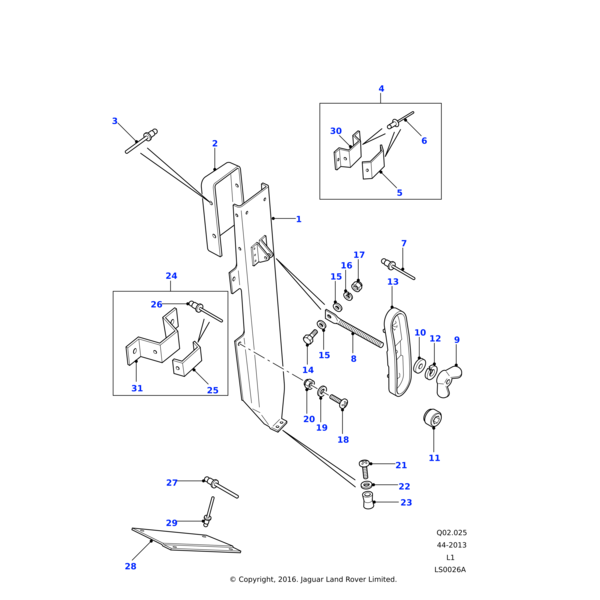 Land Rover Washer