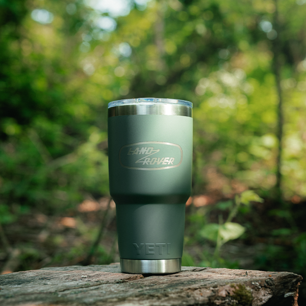 Land Rover Classic x YETI Rambler 30oz/887ml No Handle - Camp Green