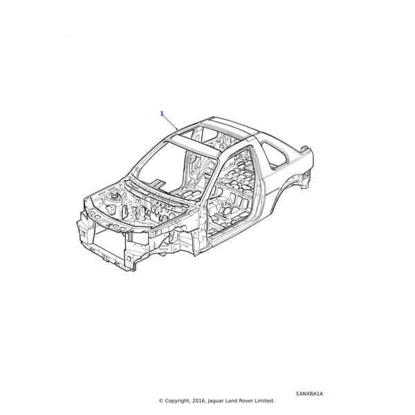 Land Rover Body Shell