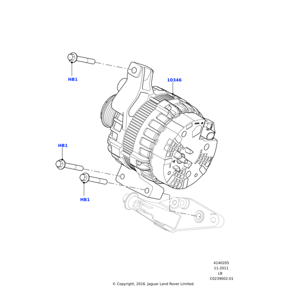 Land Rover Bolt