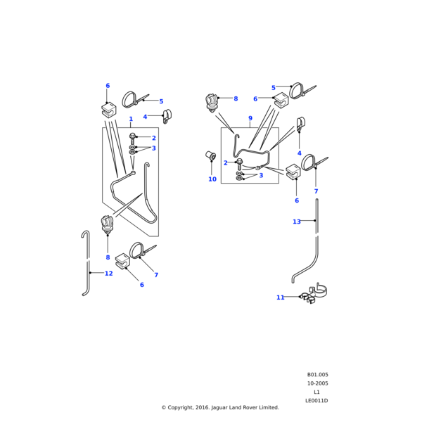 232039 - Land Rover Dichtring