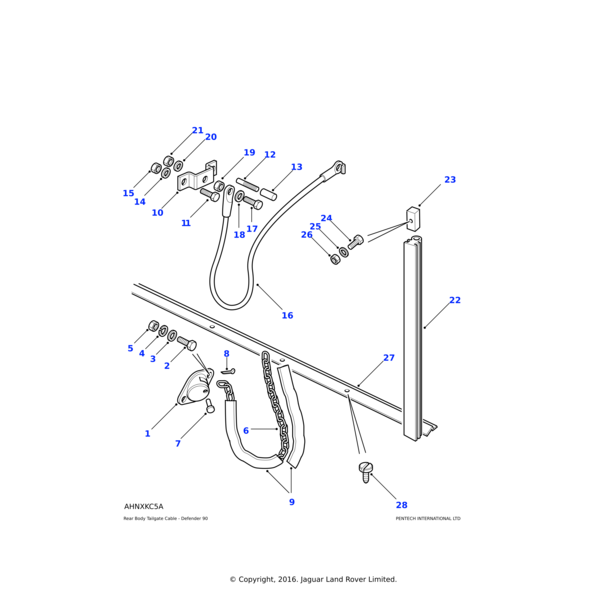 Land Rover Screw