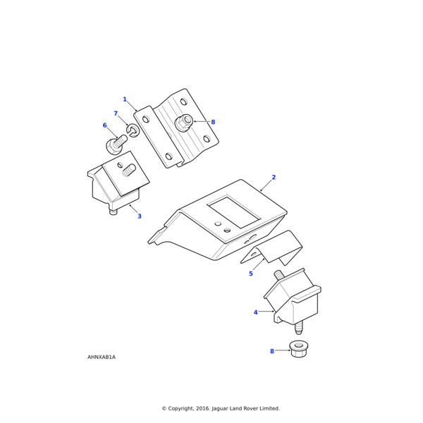 Land Rover Lagerung,Gummi