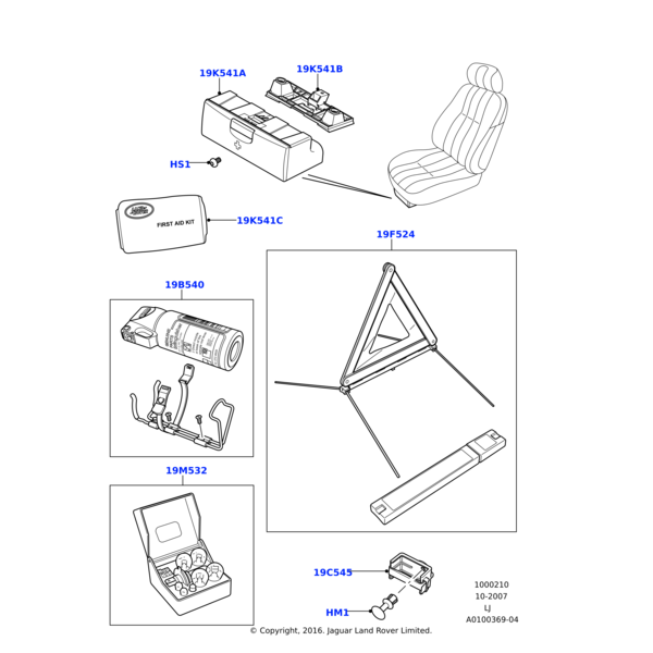 Land Rover Triangle-warning