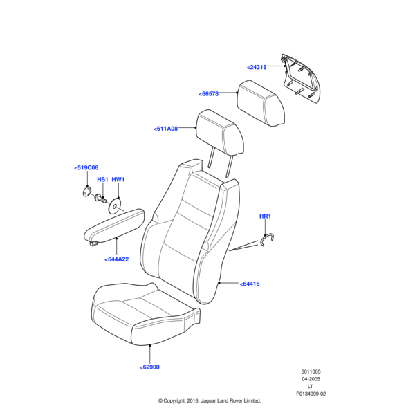 Land Rover Armrest