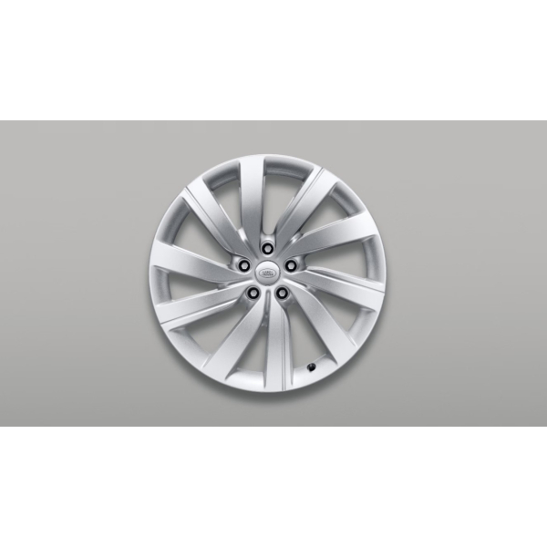 LR153236 - Land Rover 21" Style 5112 5 Split-Spoke Sparkle Silver 'Mestral'