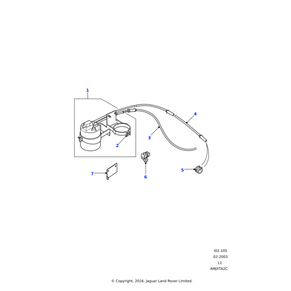 Land Rover Clip-swivel