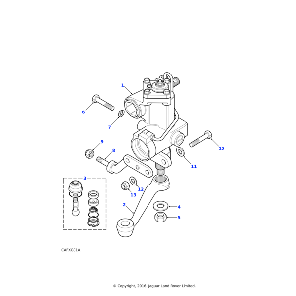 AFU2798L - Land Rover Bolt