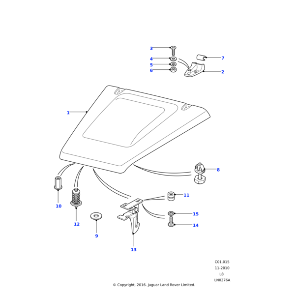Land Rover Buffer-bonnet