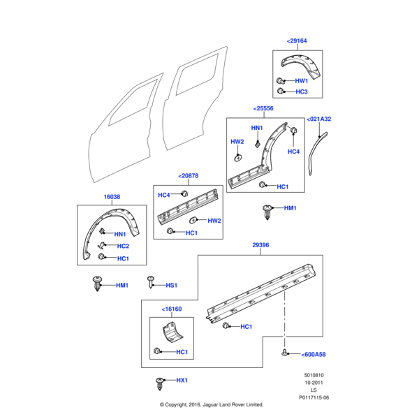 Land Rover Seal