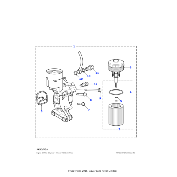 Land Rover Switch-oil pressure engine