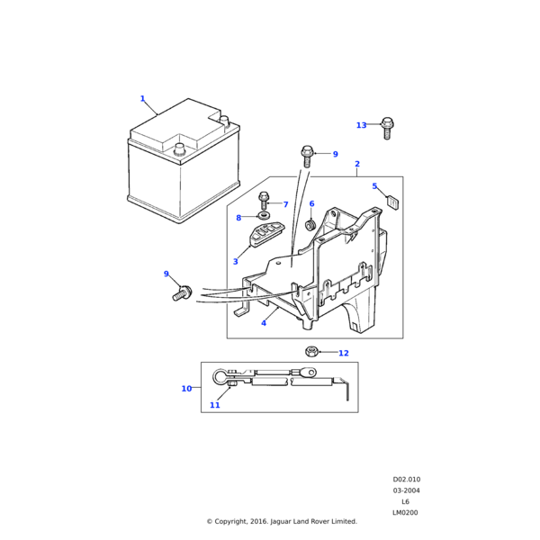 Land Rover Battery