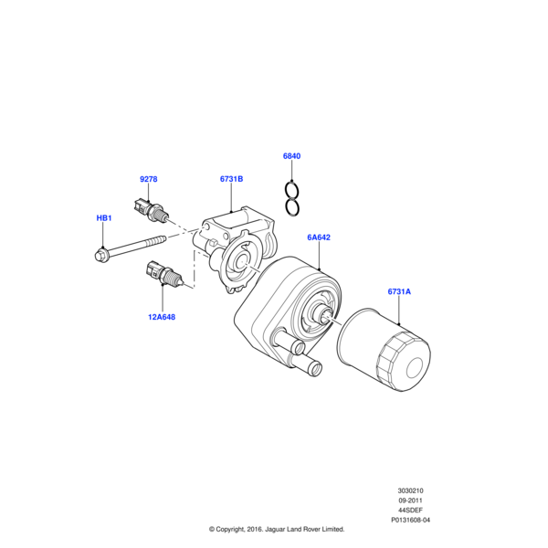 Land Rover Gasket