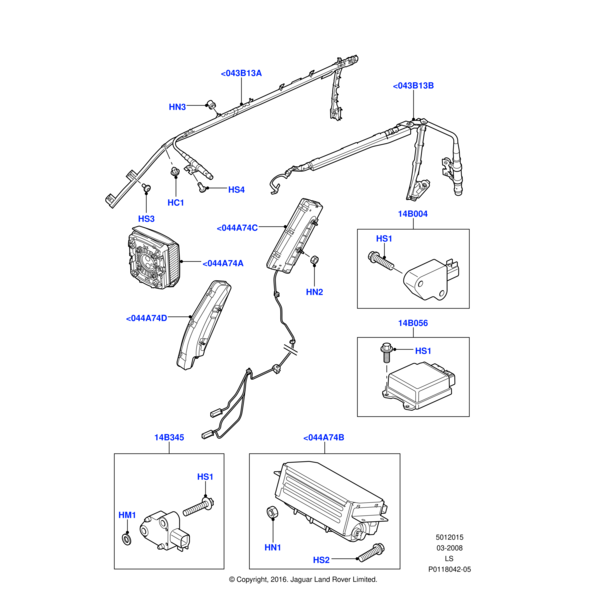 Land Rover Muttereinsatz,blind