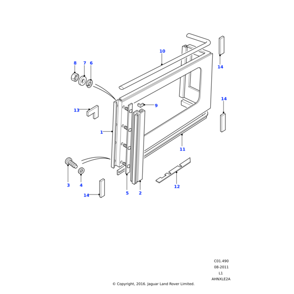 Land Rover Panel-bodyside