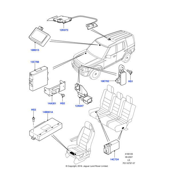 Land Rover Screw