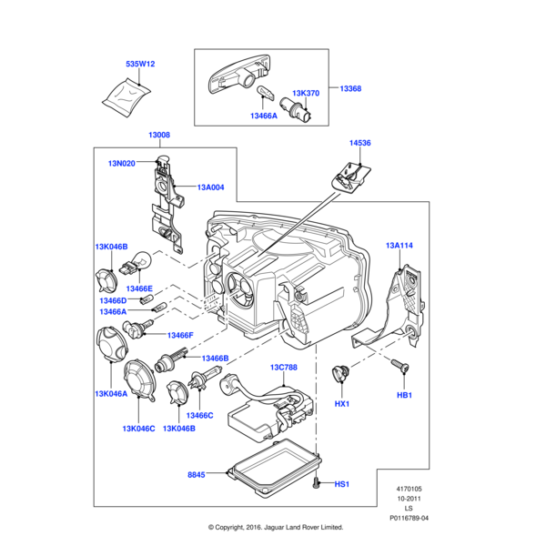Land Rover Bulb