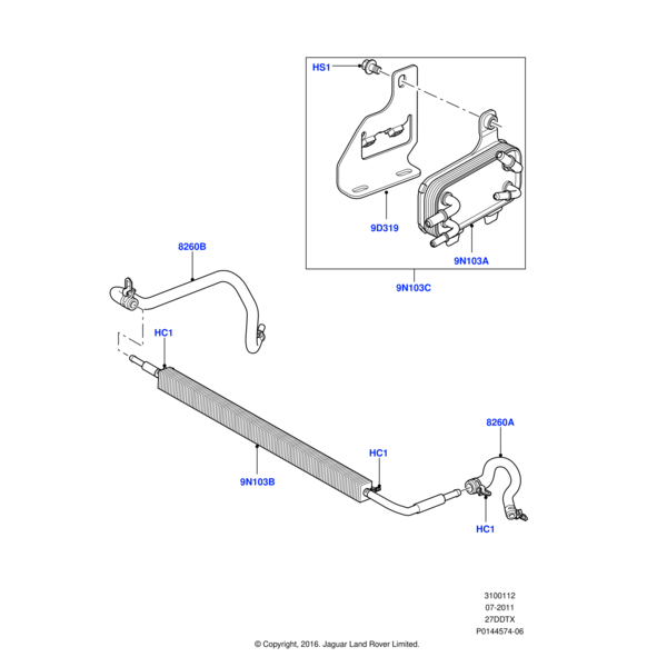 Land Rover Cooler - Fuel