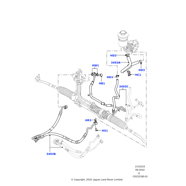 Land Rover Hose