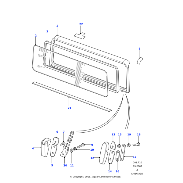 Land Rover Pad - Foam
