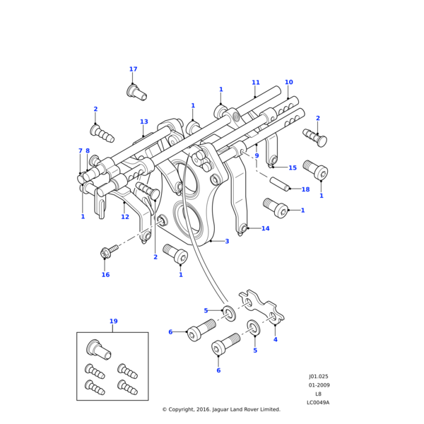 Land Rover Plate - Interlock