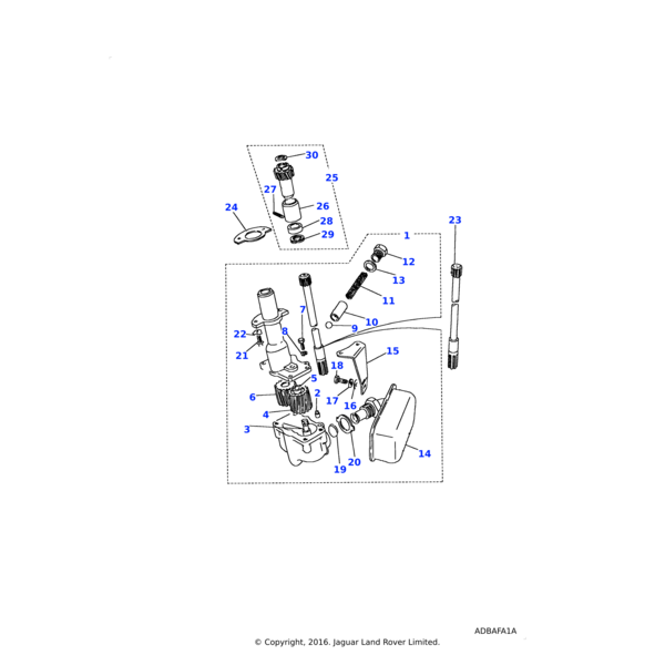 Land Rover Dowel