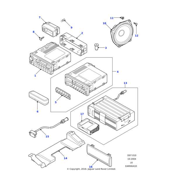 Land Rover Schraube, gewindeformend