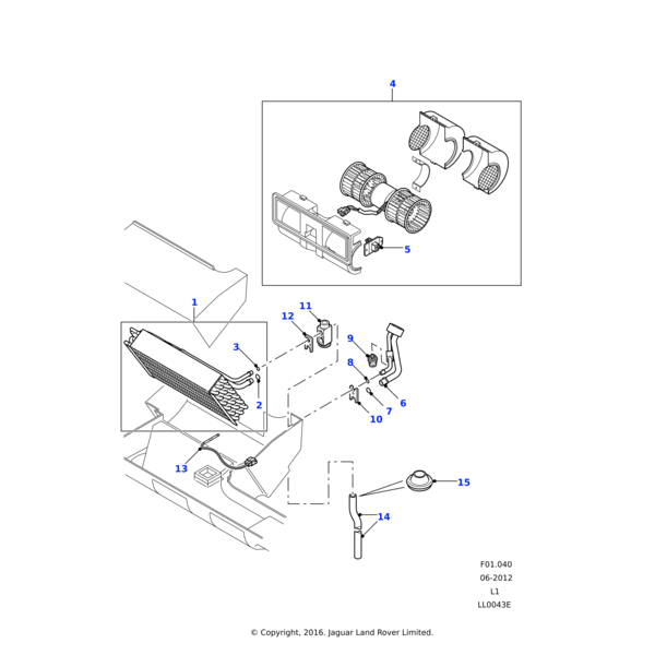 Land Rover Ventil,Ausdehnung,Verdampfer,Klimaanlage