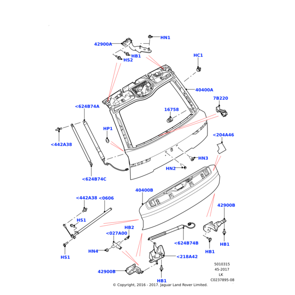 4147433 - Land Rover Bolzen
