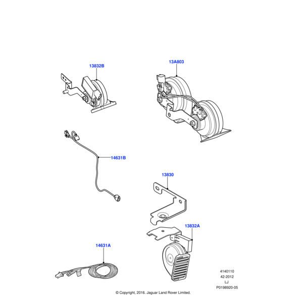 Land Rover Horn