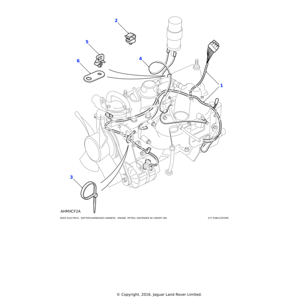 Land Rover Harness Engine