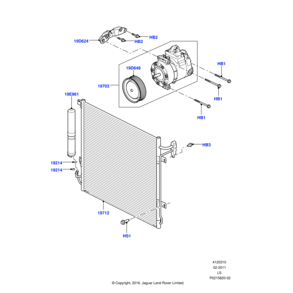1372612 - Land Rover Bolzen