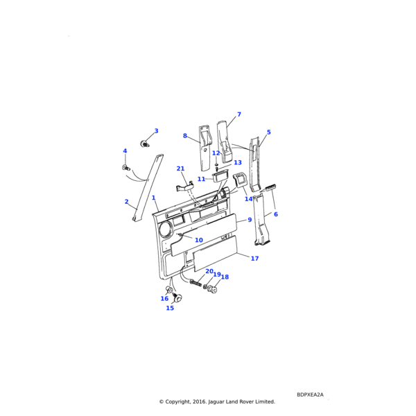 Land Rover Fastener-drive