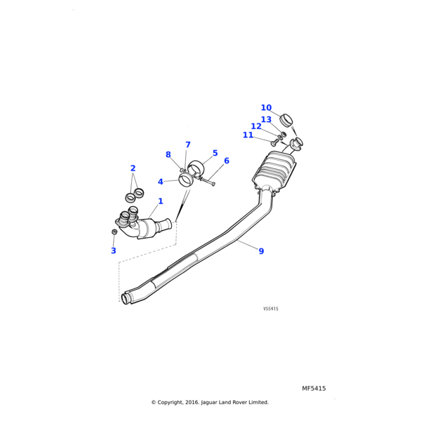 FB108141 - Jaguar Land Rover Bolzen
