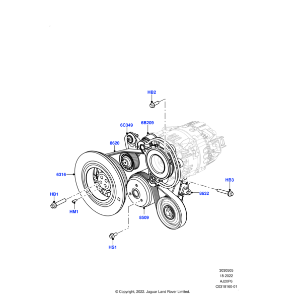 Land Rover Bolt