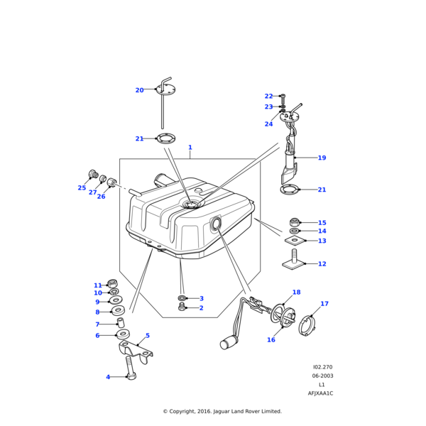 Land Rover Dichtring